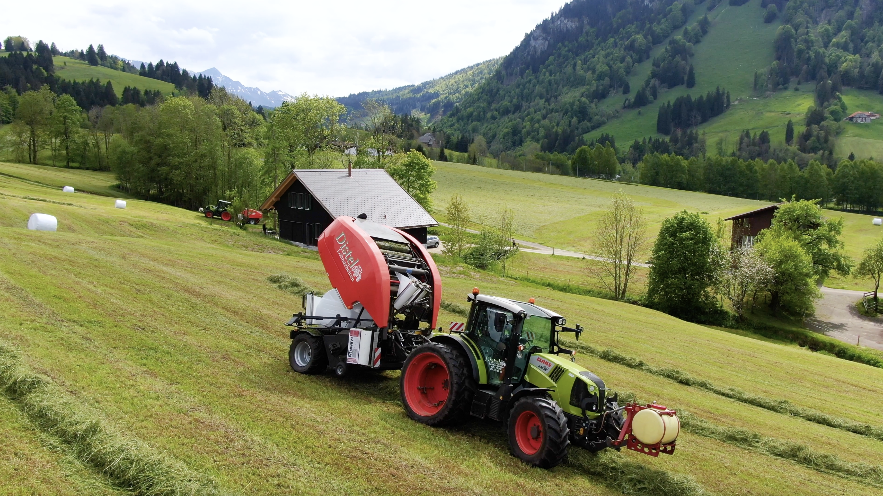Distel Lohnarbeiten – Schweizer Lohnunternehmen, Kunde von Thalmanntools